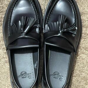 Dr. Martens Black Tassel Loafers